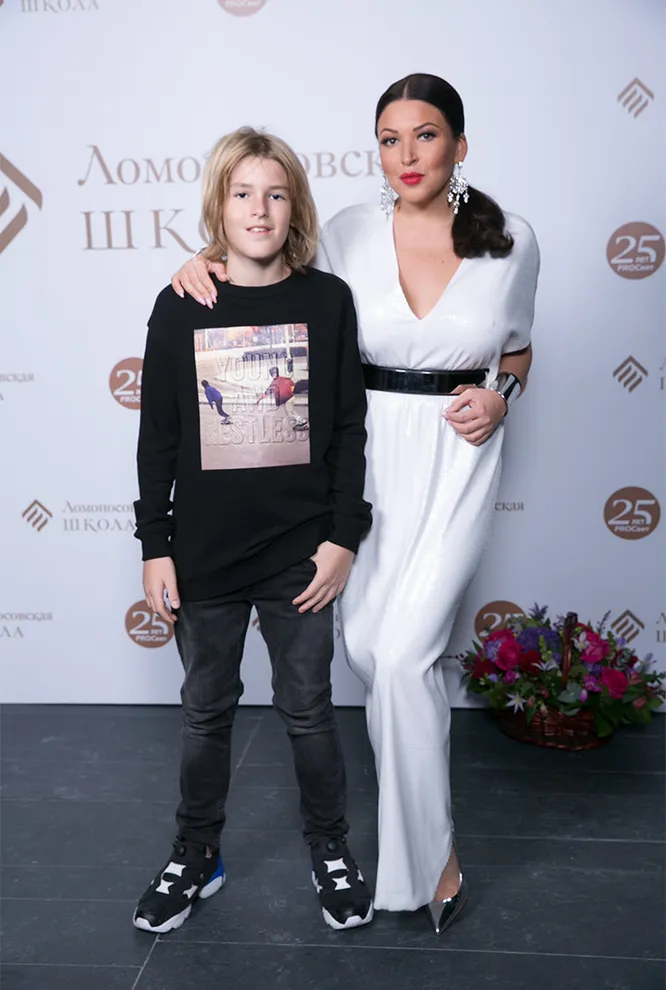 Ирина Дубцова с сыном Артемом