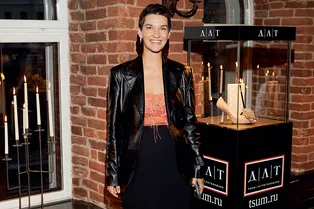 Мари Коберидзе и Анна Александрова на премьере фильма Temptation