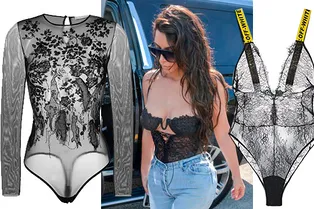 Кружевное боди как у Ким Кардашьян — самая модная вещь сезона: 7 лучших моделей