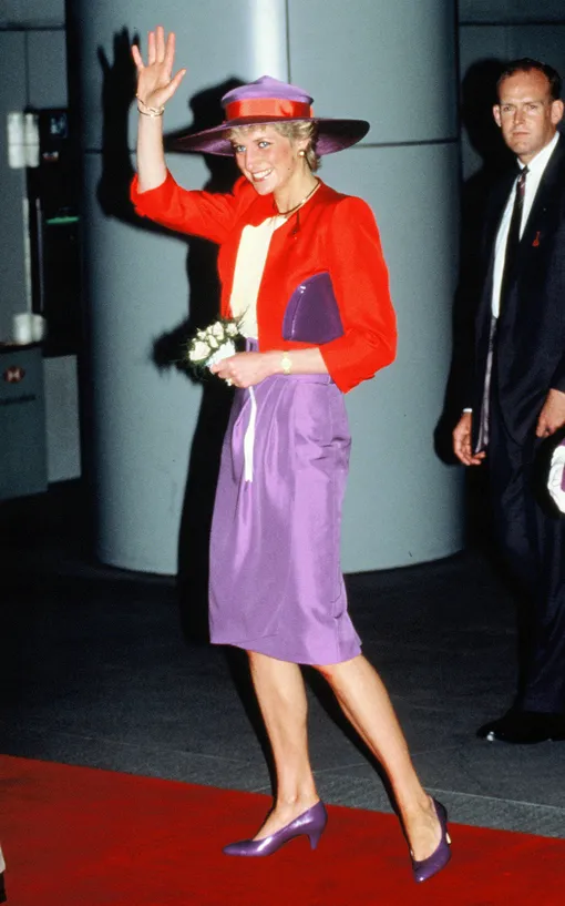 Принцесса Диана в ноябре 1989 года в Гонконге