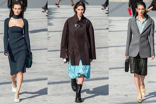 Наряды для выживания в мире компьютерного постапокалипсиса — на показе Bottega Veneta