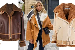 Как выглядит самая модная дубленка