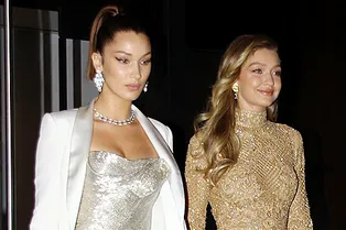 Парный выход: Джиджи и Белла Хадид в образе восточных принцесс