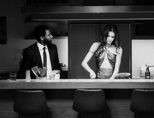 Кадр из фильма «Малькольм и Мари», 2021 Кадр из фильма «Малькольм и Мари», 2021