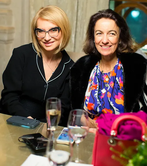 Эвелина Хромченко и Лаудомия Пуччи