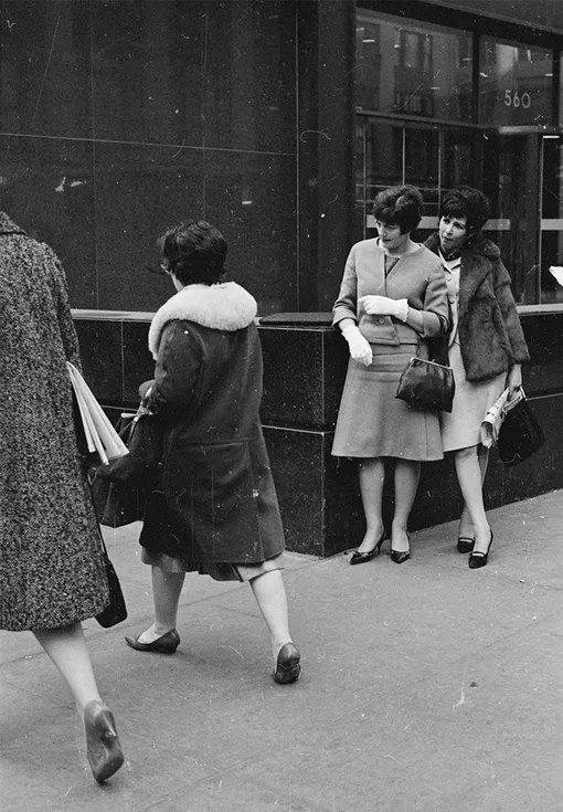 Модели на улице Нью-Йорка, 1965 год. Фото: William Lovelace/Express/Getty Images