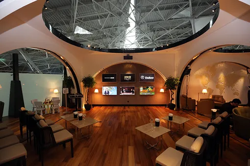 Лаунж-зона Turkish Airlines в аэропорту Внуково Лаунж-зона Turkish Airlines в аэропорту Внуково