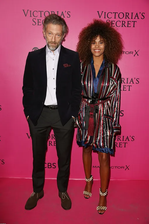 Венсан Кассель и Тина Кунаки Венсан Кассель и Тина Кунаки