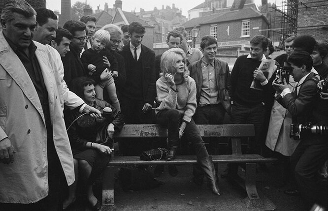 Брижит Бардо в Лондоне, 1963