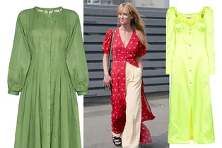 Какие платья можно сочетать с брюками и джинсами