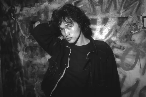 Сергей Борисов, «Цой в Студии 50А», 1986. Сергей Борисов, «Цой в Студии 50А», 1986.