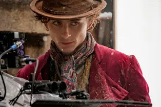 Первый кадр: взгляните на Тимоти Шаламе в образе Вилли Вонки