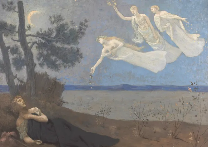 «Мечта», Пьер Сесиль Пюви де Шаванн, 1883