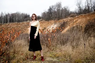 Платье на Новый год, костюм на каждый день и пальто на всю зиму в кампании Medea Maris