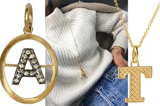 8 символичных украшений в форме букв, которые приятно получить в подарок