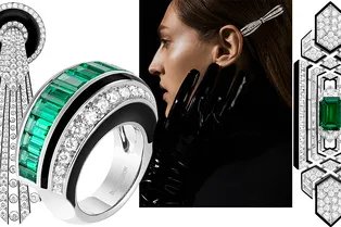 Диадемы-пояса и заколки-кольца в новой коллекции Bouсheron, воспевающей ар-деко