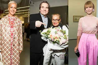 Вика Газинская и Гоша Рубчинский на дне рождения Ольги Свибловой и Светланы Марич Вика Газинская и Гоша Рубчинский на дне рождения Ольги Свибловой и Светланы Марич