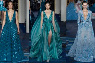 Купальники в стразах, прозрачные мини и самые соблазнительные платья невест в коллекции Zuhair Murad Haute Couture