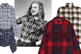 Подружка дровосека: 11 идеальных рубашек в крупную клетку