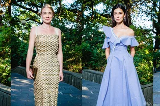 Паулина Андреева, Федор Бондарчук, Ксения Собчак на закрытии фестиваля «Кинотавр-2018»