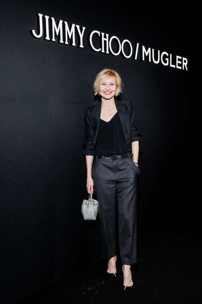 Даша Веледеева, Оксана Бондаренко и Рената Литвинова на презентации ...