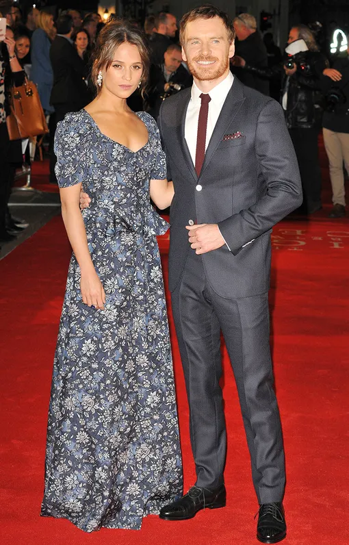 Алисия Викандер и Майкл Фассбендер