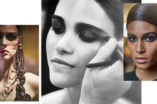 Очи черные: томные дымчатые смоки на показе Armani Privé Очи черные: томные дымчатые смоки на показе Armani Privé