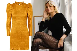 18 мини-платьев, чтобы носить их с плотными колготками и грубыми ботинками