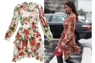 10 романтичных мини-платьев в цветочек для весенних свиданий