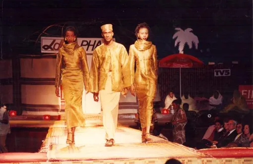 Показ нигерийского дизайнера Alphadi, 1992