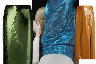 17 блестящих юбок в пайетках для запоминающихся вечеринок