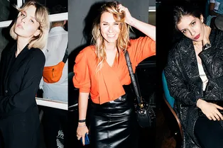 Тая Румянцева, Даша Веледеева и Аня Чиповская на вечеринке Simach.my.bach ultima