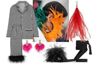 17 вещей с перьями, чтобы летом почувствовать себя голливудской дивой