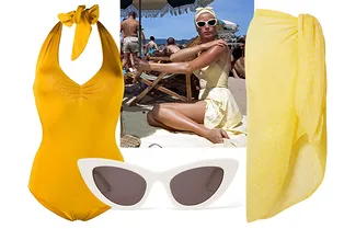 Одеться на пляж как Грейс Келли в фильме «Поймать вора»