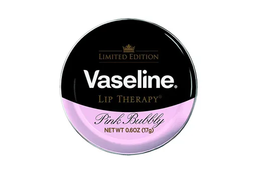 Бальзам для губ с экстрактом (жаль, не вкусом) шампанского Vaseline Lip Therapy Lip Balm Tin Pink Bubbly
