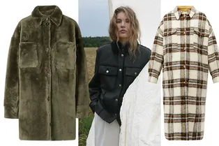 Пальто и куртки с рубашечным воротником: 7 самых модных вариантов
