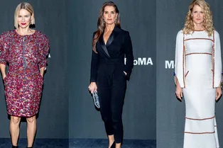 Наоми Уоттс, Брук Шилдс и Лора Дерн на гала-вечере в нью-йоркском MoMA