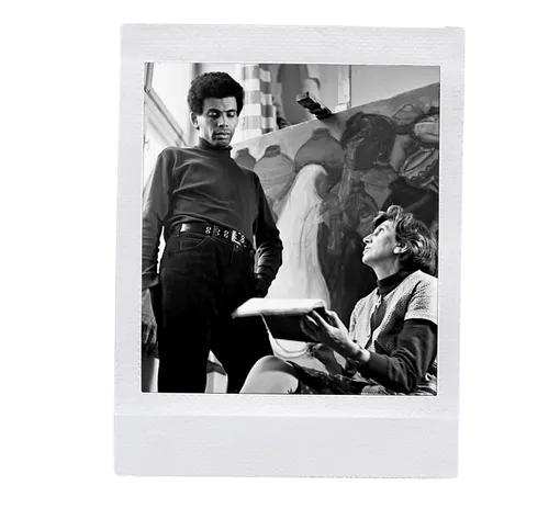 Вера Аралова с сыном Джеймсом Паттерсоном, 1975 Вера Аралова с сыном Джеймсом Паттерсоном, 1975