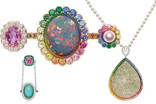 Объект желания: розовые сапфиры и фантазийные бриллианты в новой ювелирной коллекции Dior et Moi