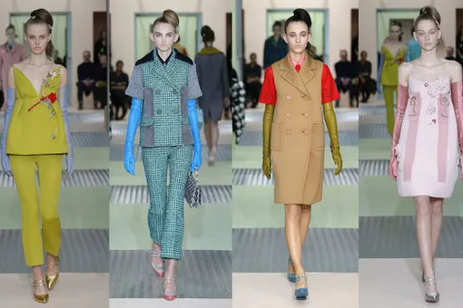 Prada, осень-зима 2015 Prada, осень-зима 2015
