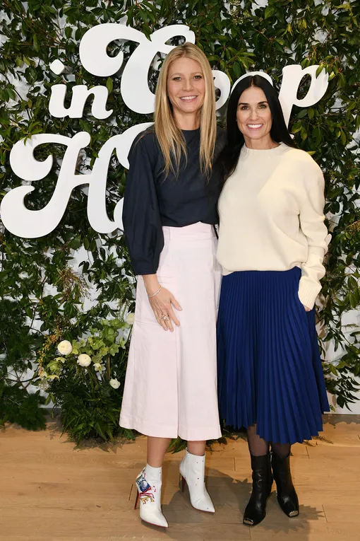 Гвинет Пэлтроу и Деми Мур Гвинет Пэлтроу и Деми Мур