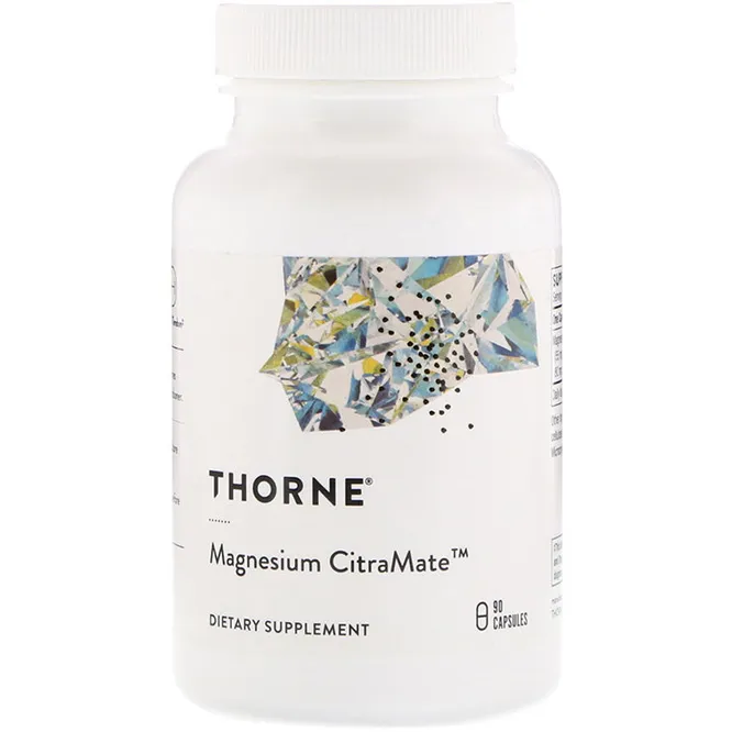 Магний Thorne Research, Magnesium Citramate