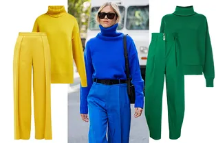 Свитер в тон брюкам: 5 комплектов для яркой осени