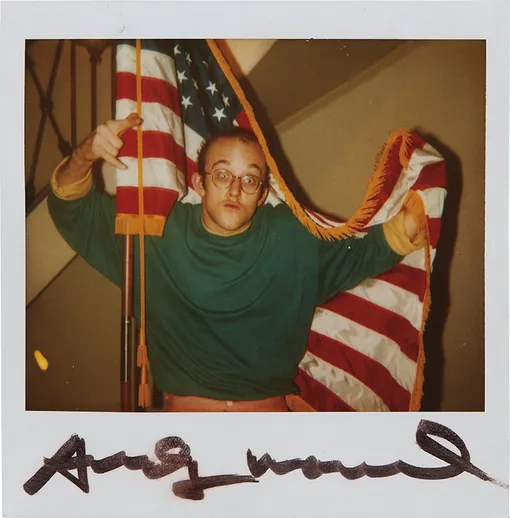 ANDY WARHOL. Keith Haring ($ 12 000 — 18 000)
