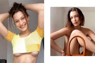 5 откровенных фотосессий Беллы Хадид, сделанных за время изоляции 5 откровенных фотосессий Беллы Хадид, сделанных за время изоляции