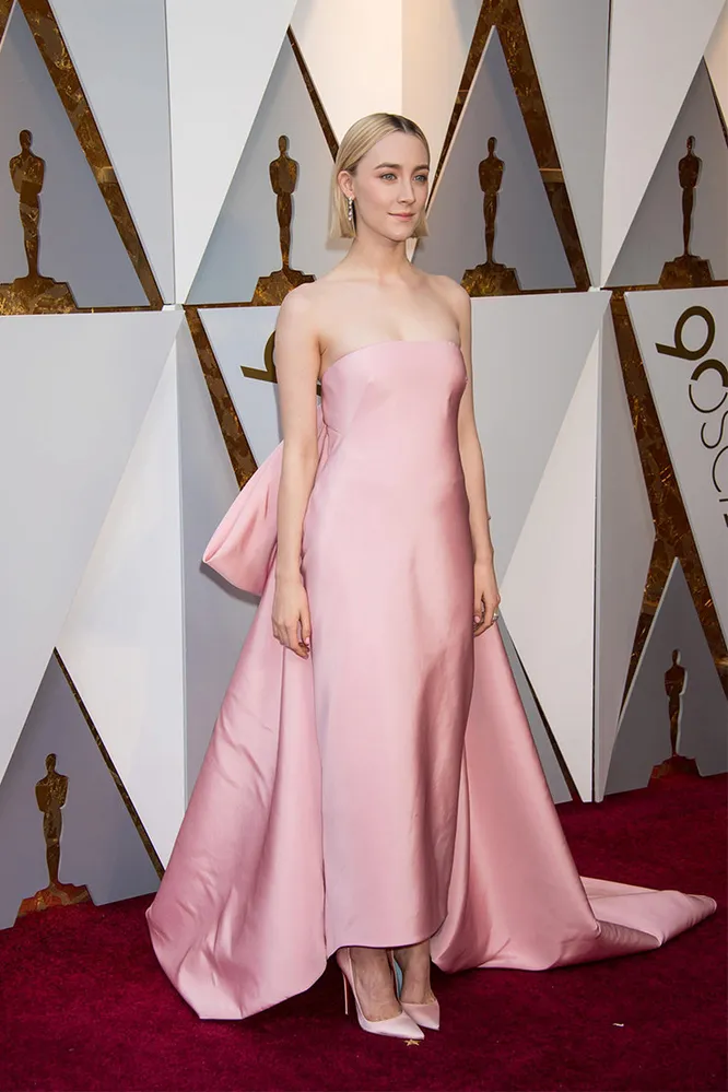 Сирша Ронан в платье Calvin Klein на церемонии 'Оскар-2018'