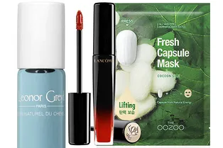 Тканевые маски с капсулой, масло для кожи головы, лак для губ и другие бьюти-новинки