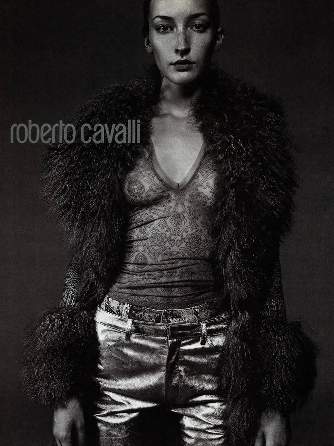 Рекламная кампания ROBERTO CAVALLI осень-зима 1998/99