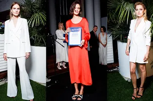 Паулина Андреева, Федор Бондарчук, Маруся Фомина на церемонии награждения «Кинотавр. Короткий метр»