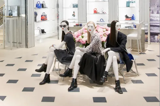 Новый бутик Dior в Лондоне